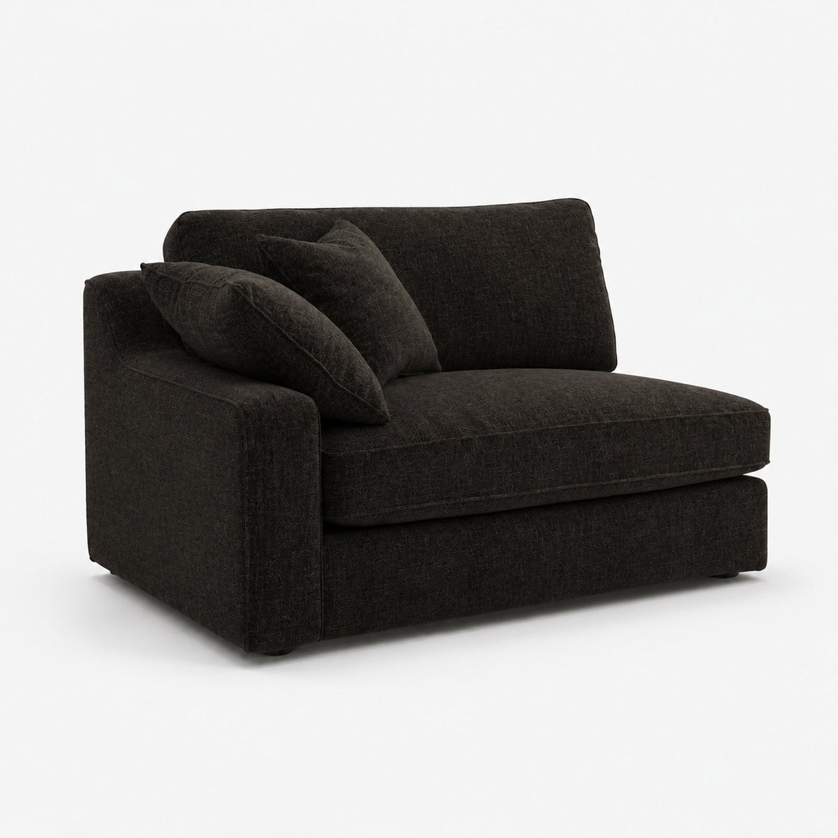 Alderley 1 Seat One-Arm Module — Double Espresso — clean studio