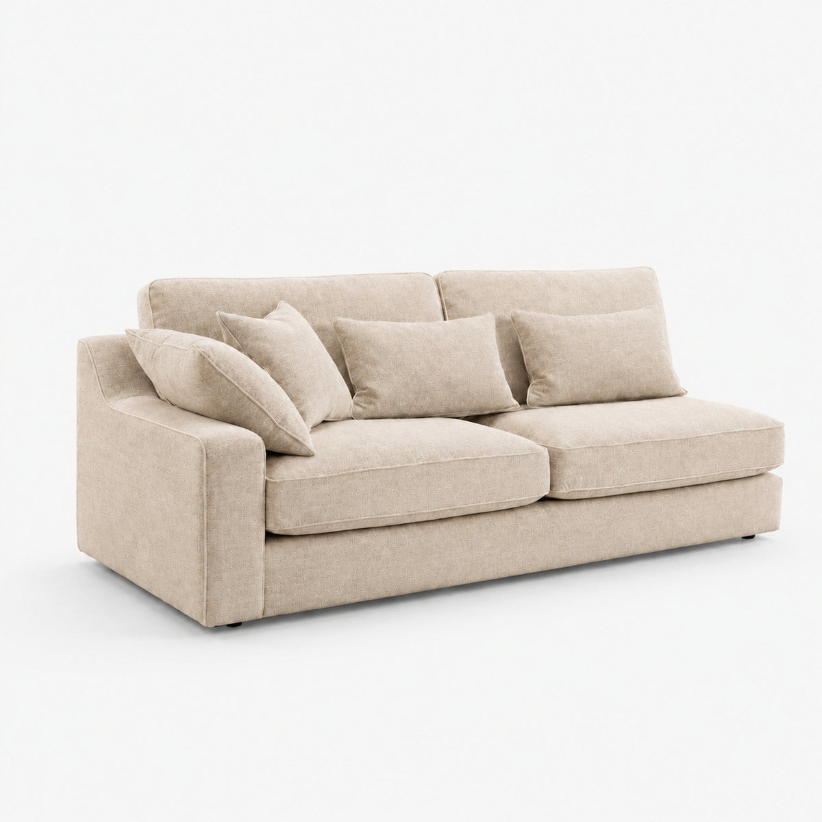 Alderley 2 Seat One-Arm Module — Summer Beach — clean studio