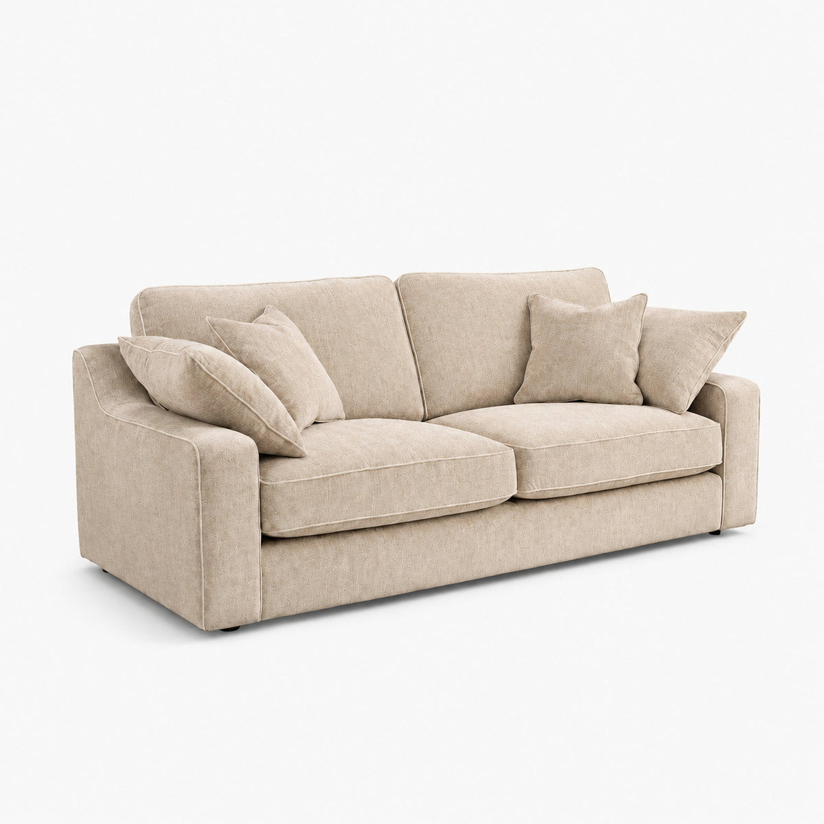 Alderley 3 Seater Sofa — Summer Beach — clean studio