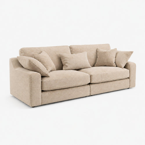 Alderley 4 Seater Split Sofa — Summer Beach — clean studio