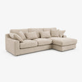 Alderley Compact Chaise Sofa — Summer Beach — clean studio