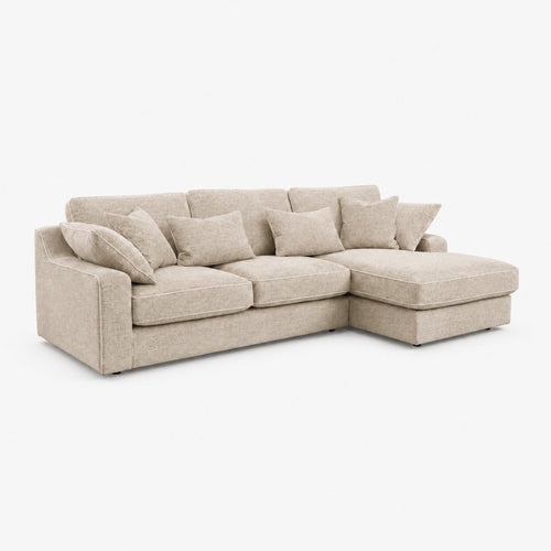 Alderley Compact Chaise Sofa — Summer Beach — clean studio