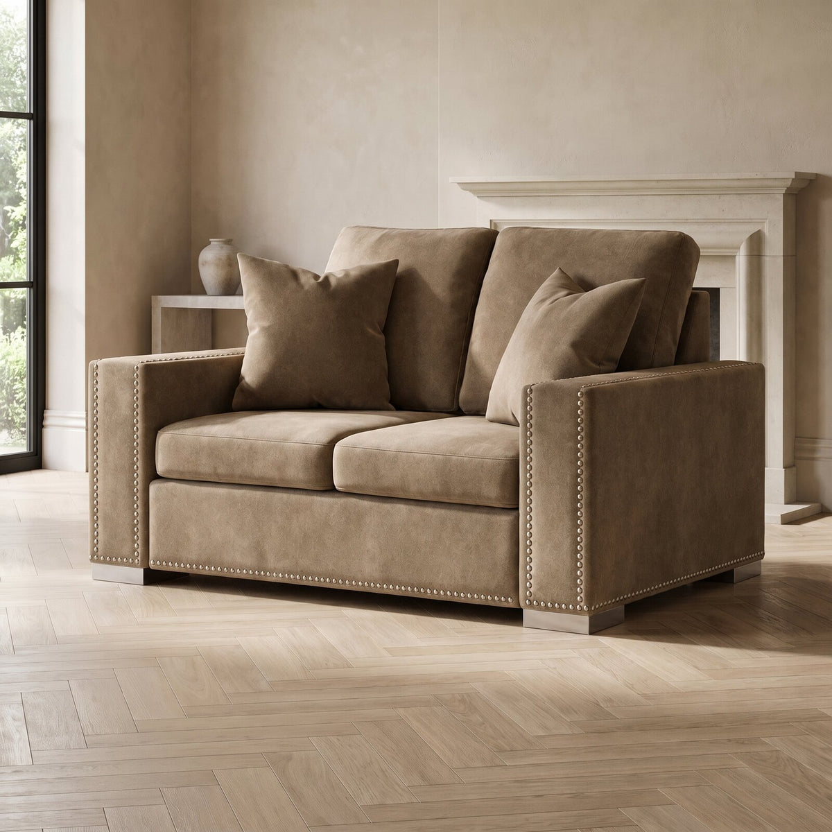 Aria 2 Seater Sofa — luxury lifestyle setting