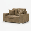 Aria 2 Seater Sofa — Champagne Mink — clean studio