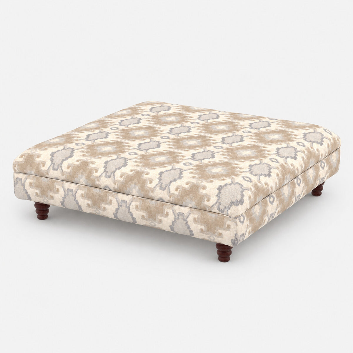 Ashbourne Designer Footstool — light grey studio background