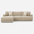 Aurelia Large Chaise Sofa — Summer Beach — clean studio