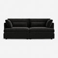 Belgrave 3 Seater Sofa — Black Top — clean studio