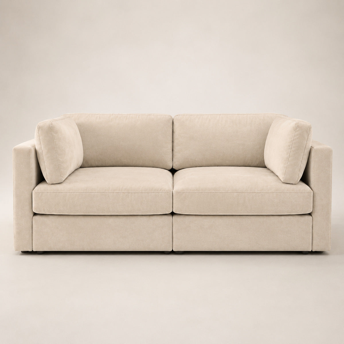 Bellano 2 Seater Sofa in Summer Beach Luxe Chenille