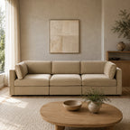 Bellano 3 Seater Sofa in a light contemporary living room