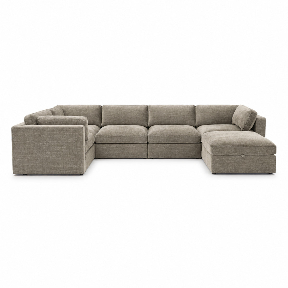 Bellano Grand Corner Sofa + Storage Ottoman
