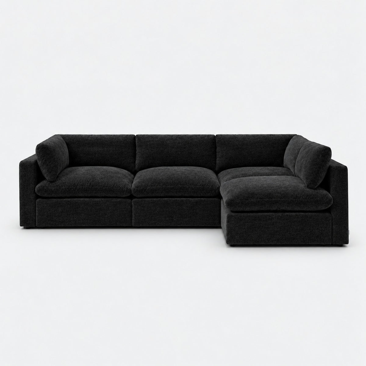 Bellano L-Shape Sofa + Storage Ottoman