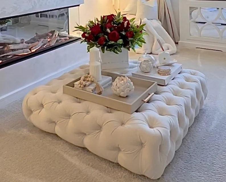 Chaplin Chesterfield Cream Sofa Range CK Living