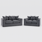 Chelton 3+2 Sofa Set — cold light grey studio catalogue image