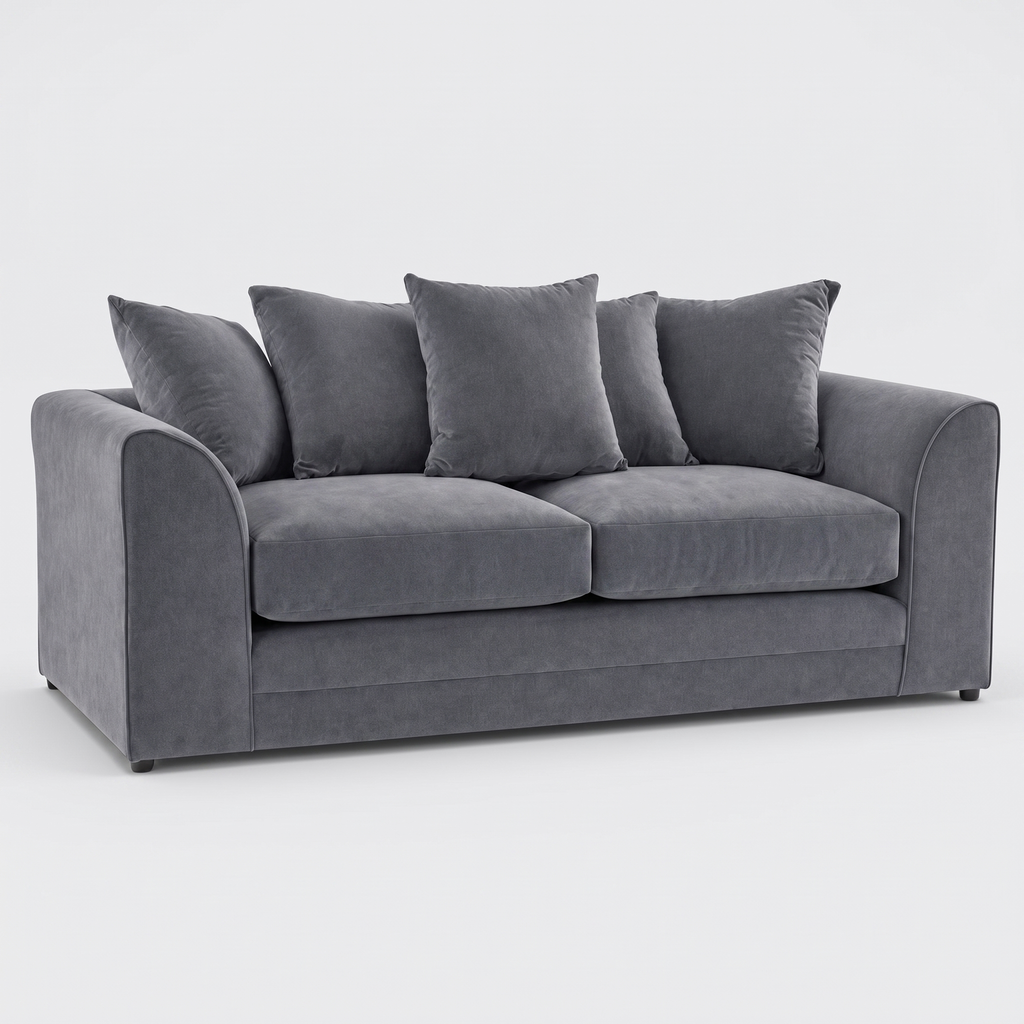 Chelton 3 Seater Sofa — cold light grey studio catalogue image