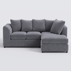Chelton Corner Sofa — cold light grey studio catalogue image