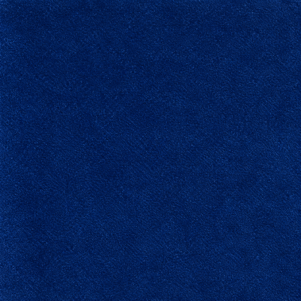 Blue Plush Velvet bedroom upholstery fabric swatch — texture close-up