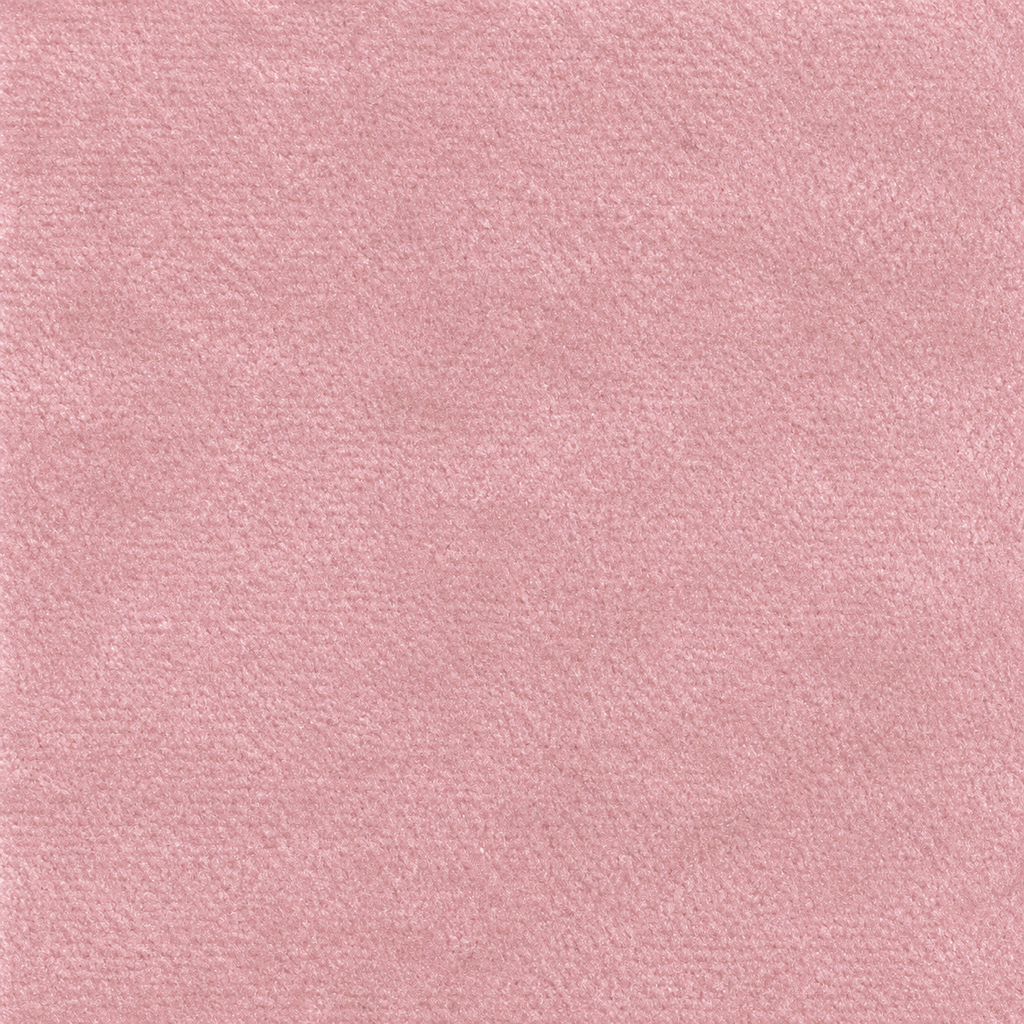 Pink Plush Velvet bedroom upholstery fabric swatch — texture close-up