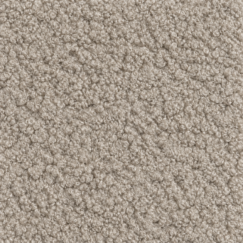 Mink Teddy bedroom upholstery fabric swatch — texture close-up