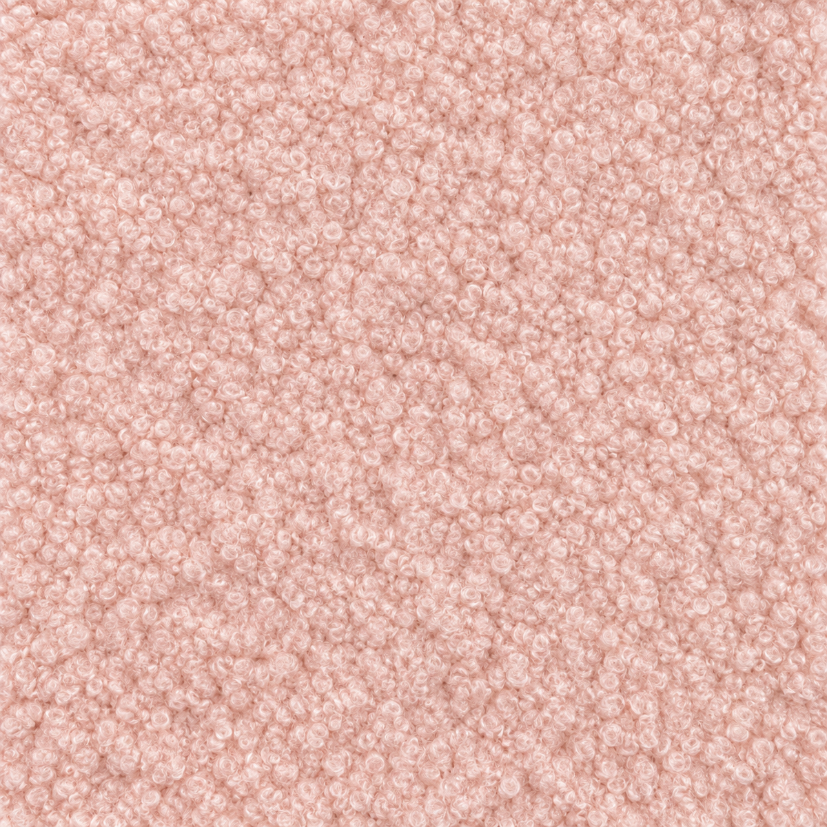 Powder Teddy bedroom upholstery fabric swatch — texture close-up