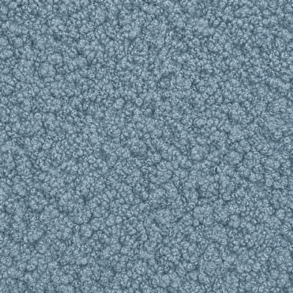 Sky Teddy bedroom upholstery fabric swatch — texture close-up