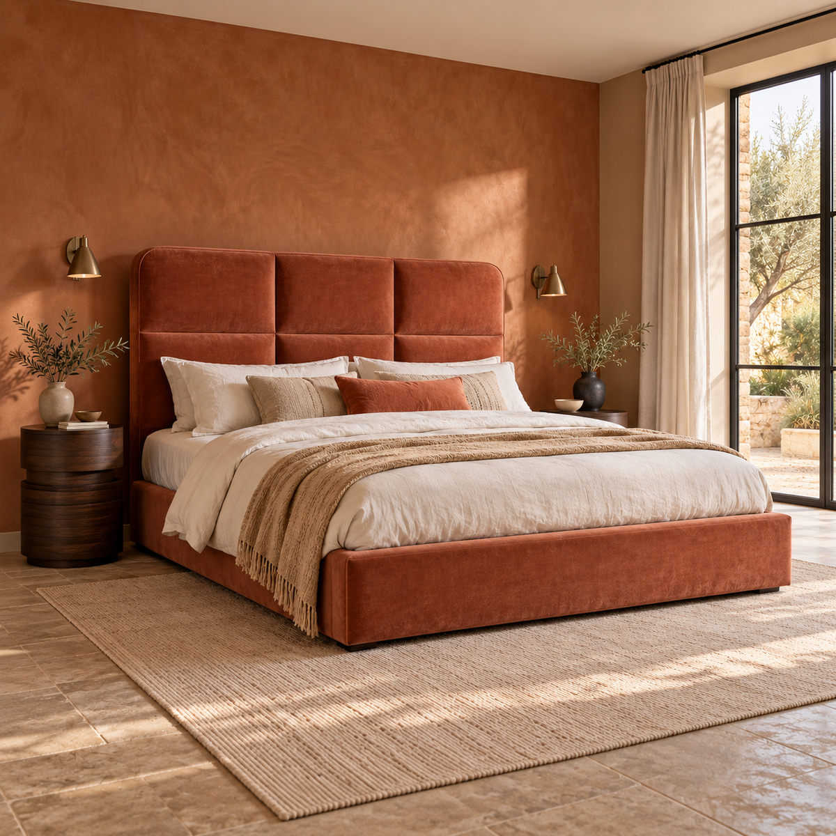 The Bracken Upholstered Bed