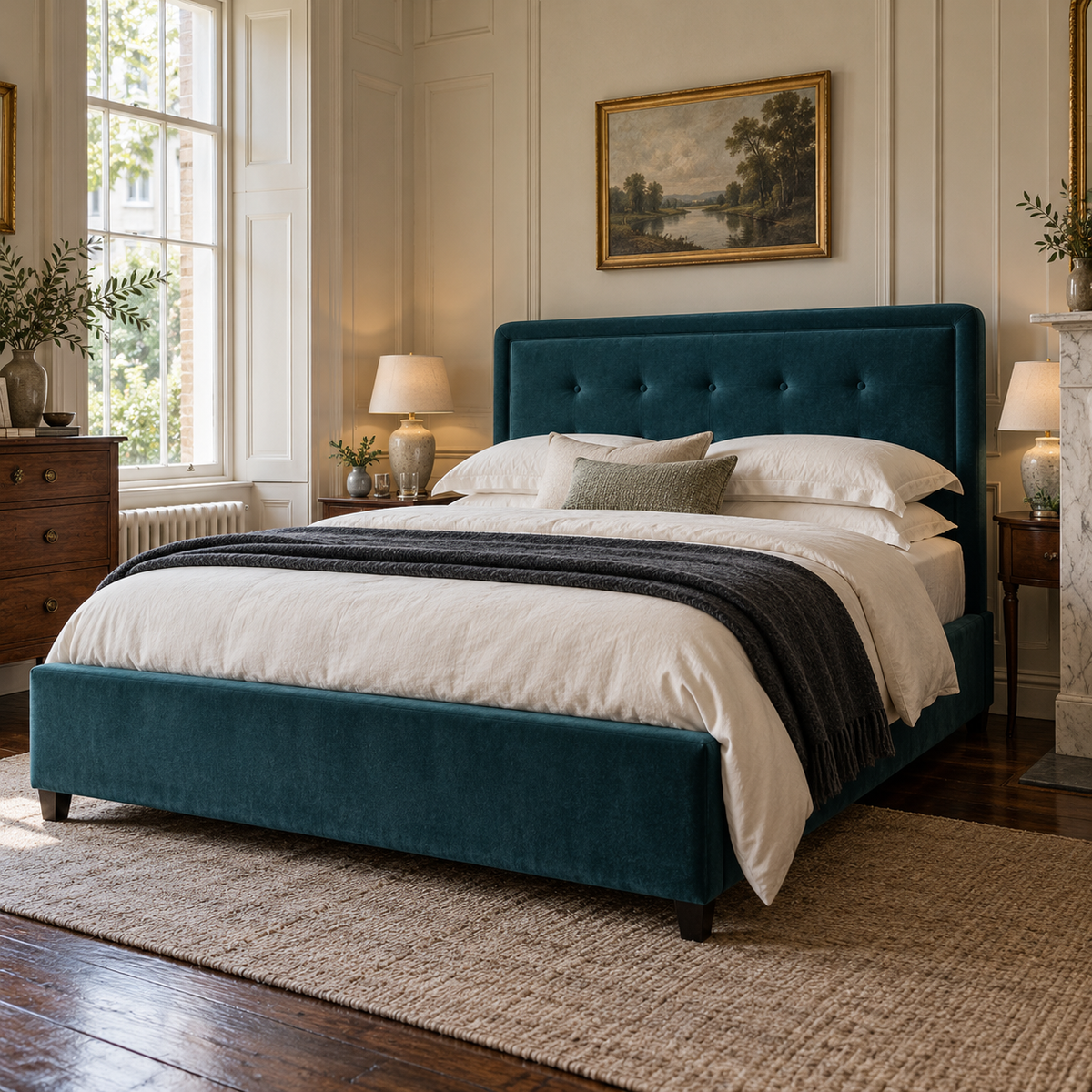 The Brompton Upholstered Bed