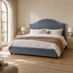 CK Living Celine upholstered bed — square lifestyle visualisation
