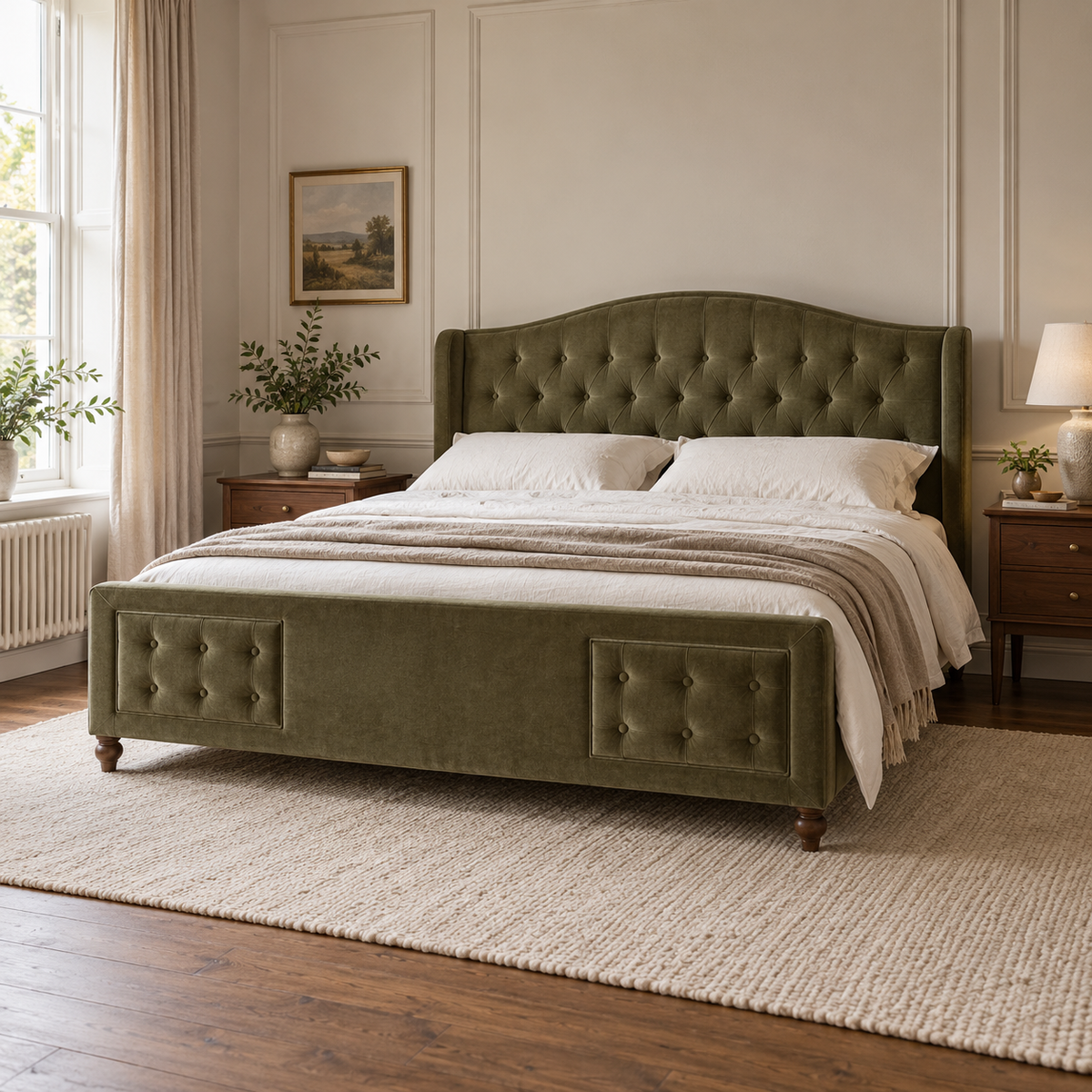 The Cresswell Upholstered Bed