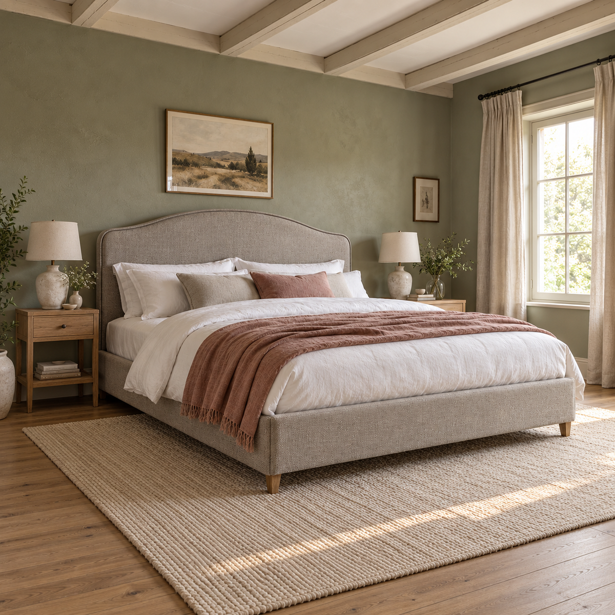 The Ellery Upholstered Bed