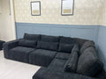 Maison Footstool - Black Storm