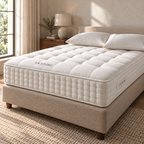 CK Living Orchard Natural Pocket Mattress — Soft — bedroom lifestyle view