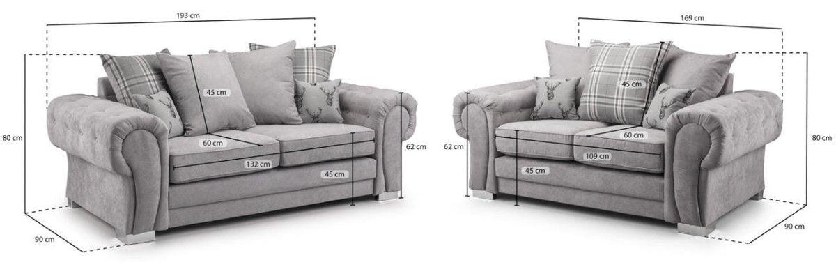 Verona Scatterback 3+2 Sofa Set Generic