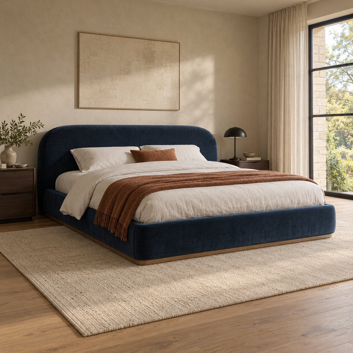 The Marden Upholstered Bed