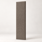 Pebble Teddy individual upholstered wall panel, 45cm wide, 200cm height shown — studio visualisation