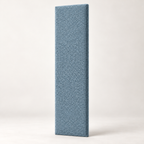 Sky Teddy individual upholstered wall panel, 45cm wide, 200cm height shown — studio visualisation