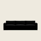 Lux Extended Modular Feather-Filled Sofa