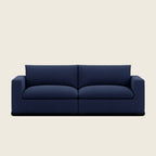 Lux 3-Seater & Footstool Bundle - Feather-Filled
