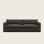 Lux 3-Seater & Footstool Bundle - Feather-Filled