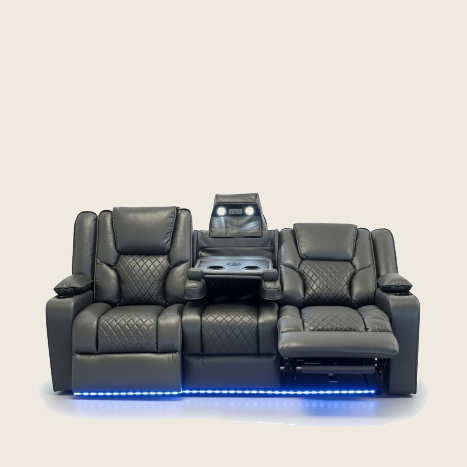 Riverside Premium 3+2+1 Electric Recliner Sofa Set
