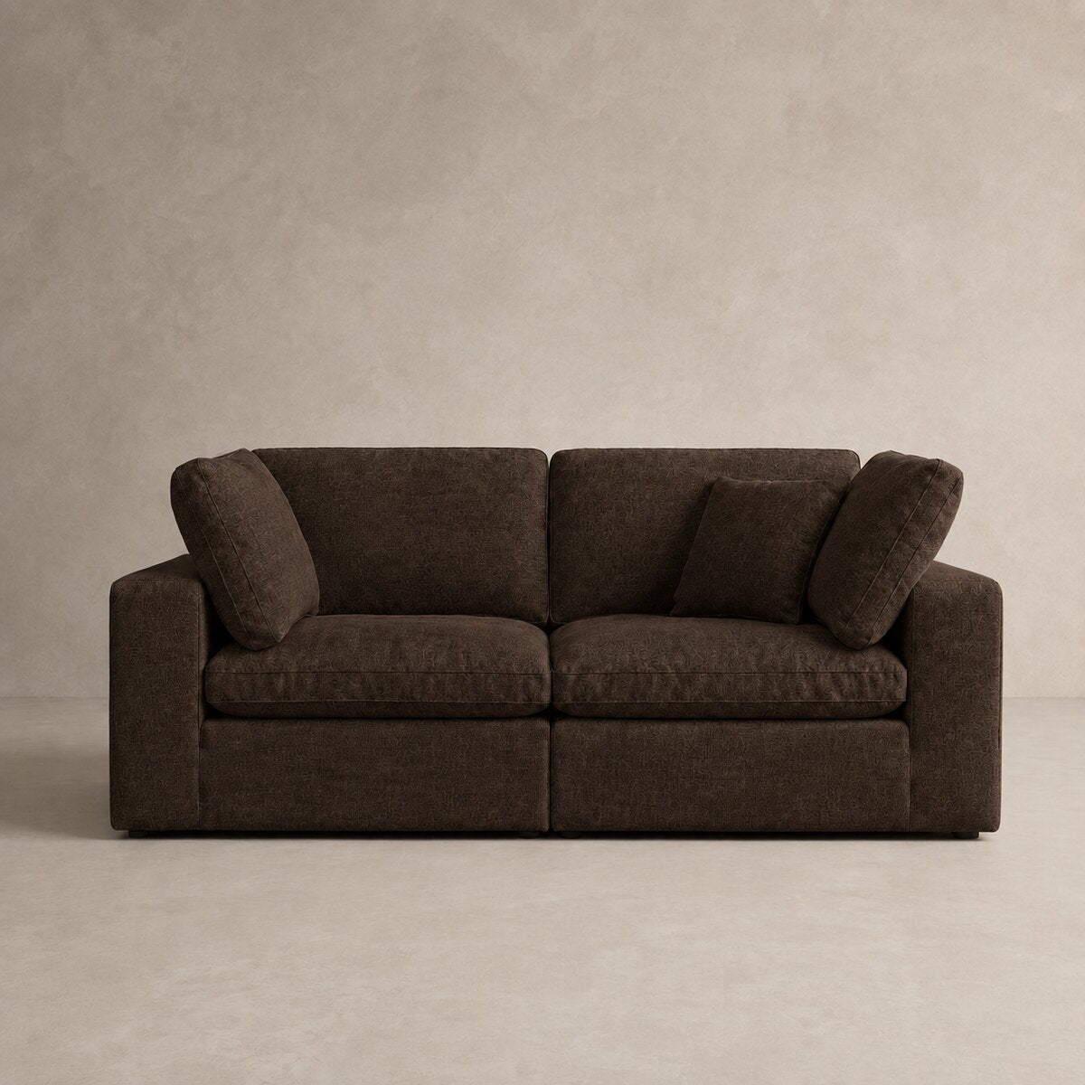 Linara 2 Piece Feather Modular Sofa