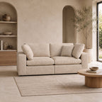 Linara 2 Piece Feather Modular Sofa