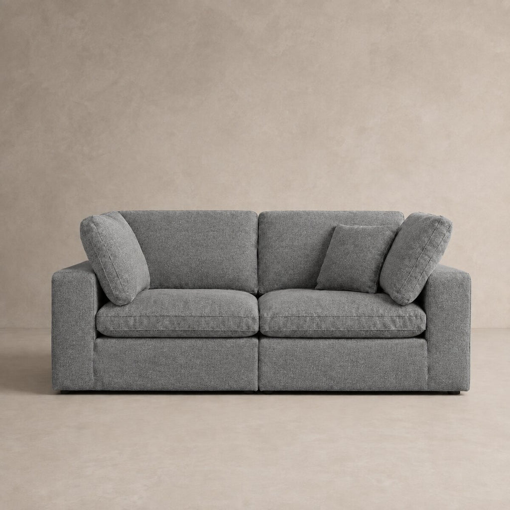 Linara 2 Piece Feather Modular Sofa