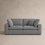 Linara 2 Piece Feather Modular Sofa