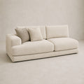 Aurelia 3 Seat One-Arm Module in Summer Beach on a clean stone studio background