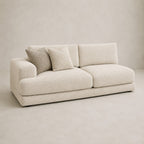 Aurelia 3 Seat One-Arm Module in Summer Beach on a clean stone studio background