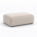 Dalton matching footstool in vanilla cream – 100 × 70 cm