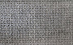 Close-up of light grey woven fabric upholstery texture