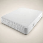 White luxury Inspiration mattress with tufted design, ideal for comfortable sleep and premium beds.
