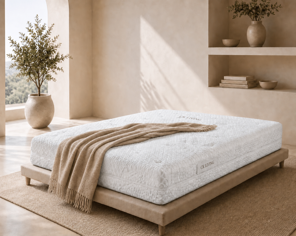 Glacier Gel Hybrid Mattress — Firm construction