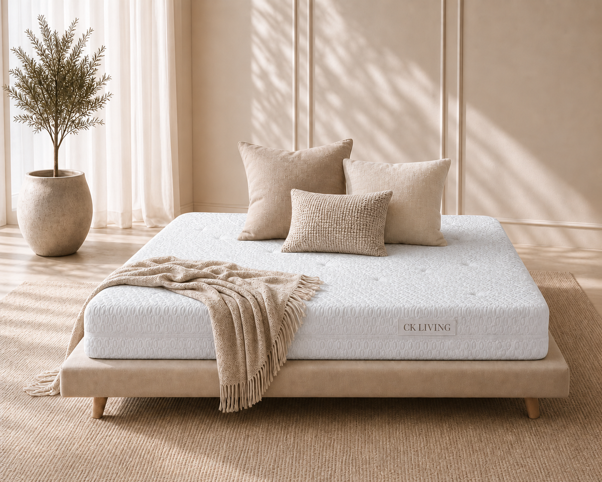 Glacier Gel Hybrid Mattress — Medium construction